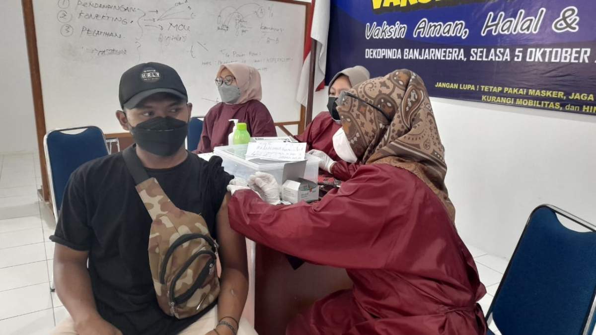 Pendaftar Vaksinasi Melampaui Target di Banjarnegara