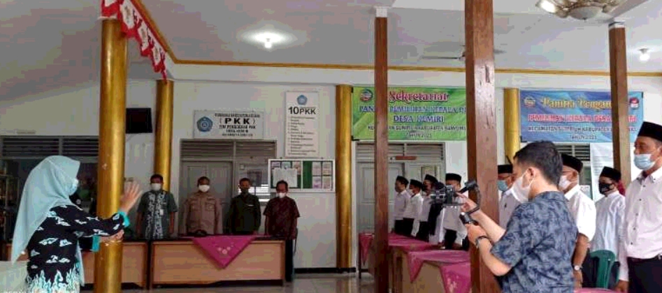 Camat Cari Formula Halau PKL Saat Pelaksanaan Pilkades di Desa Kemiri Sumpiuh