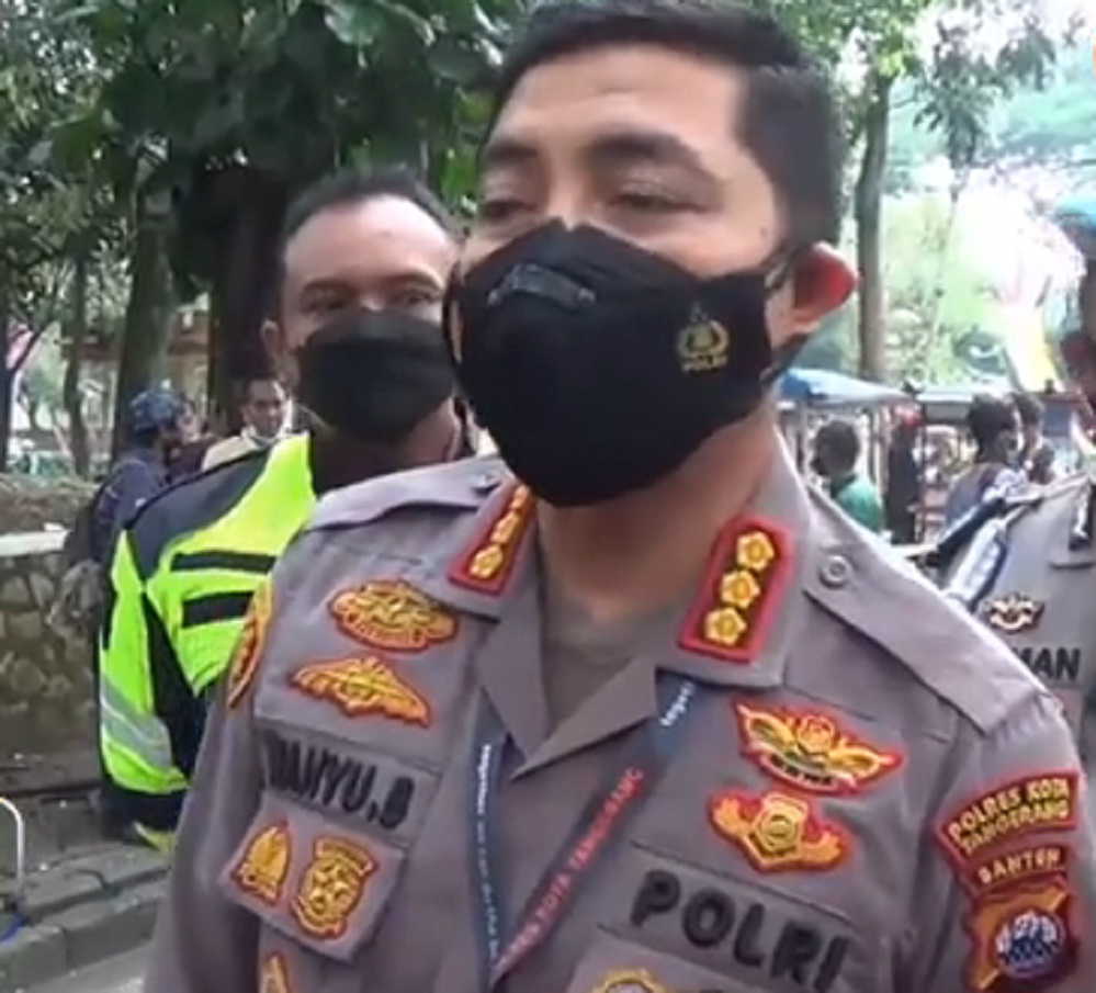 Polisi yang Banting Mahasiswa Ditahan