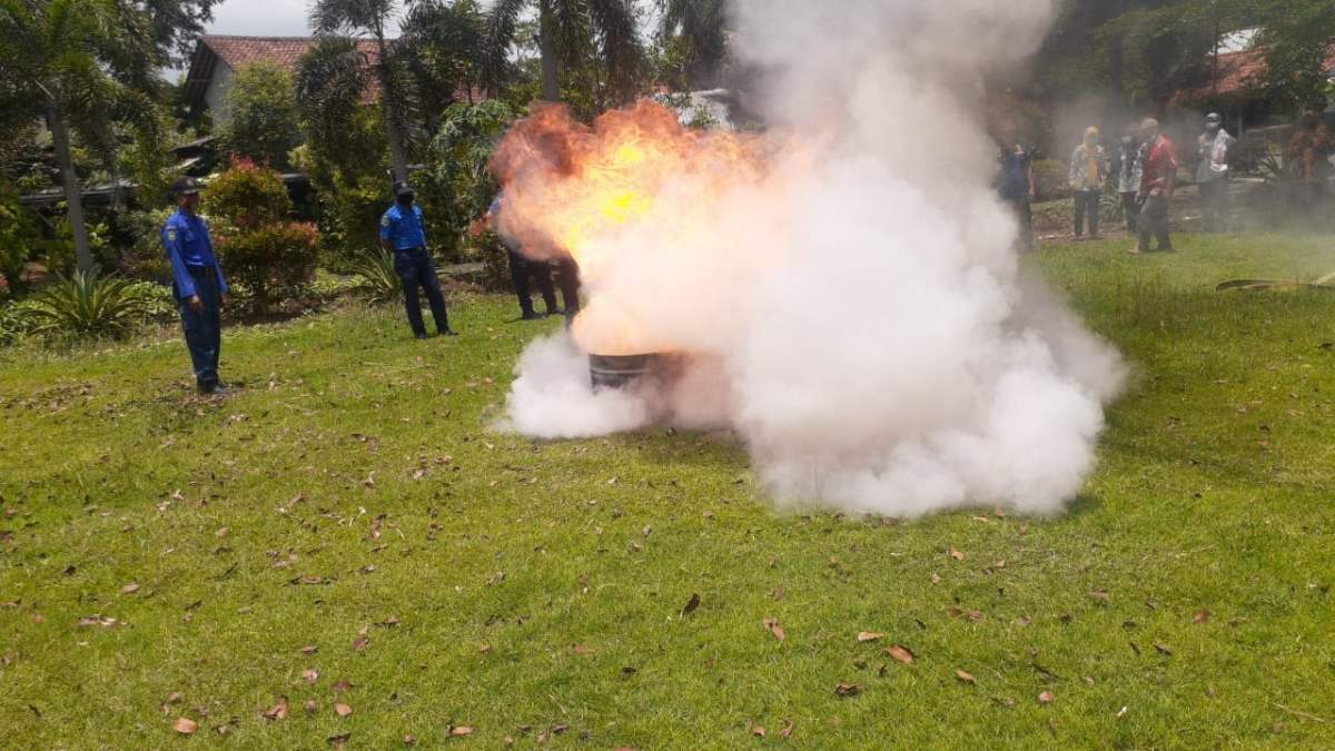 Warga Kedunggede Dibekali Tanggap Bencana dan Kebakaran