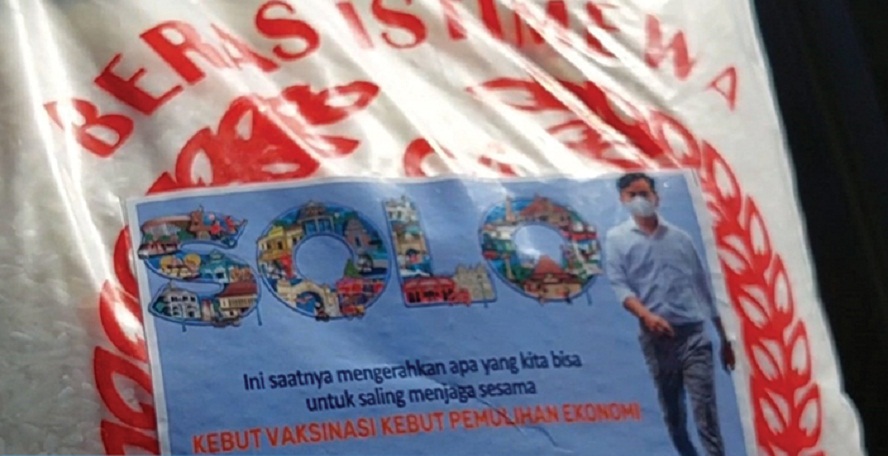 Bantuan Beras Dilabeli Gibran, Ini Penjelasan Putra Jokowi