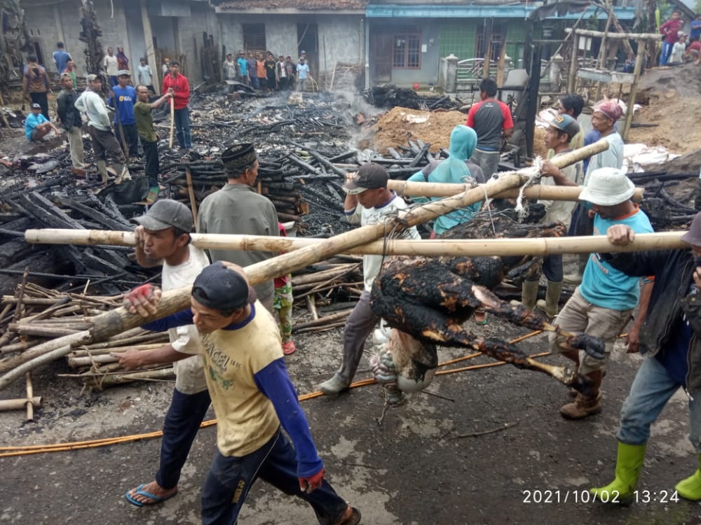 Motor Meledak di Banjarnegara, Sapi Ternak Terpanggang Hidup-hidup