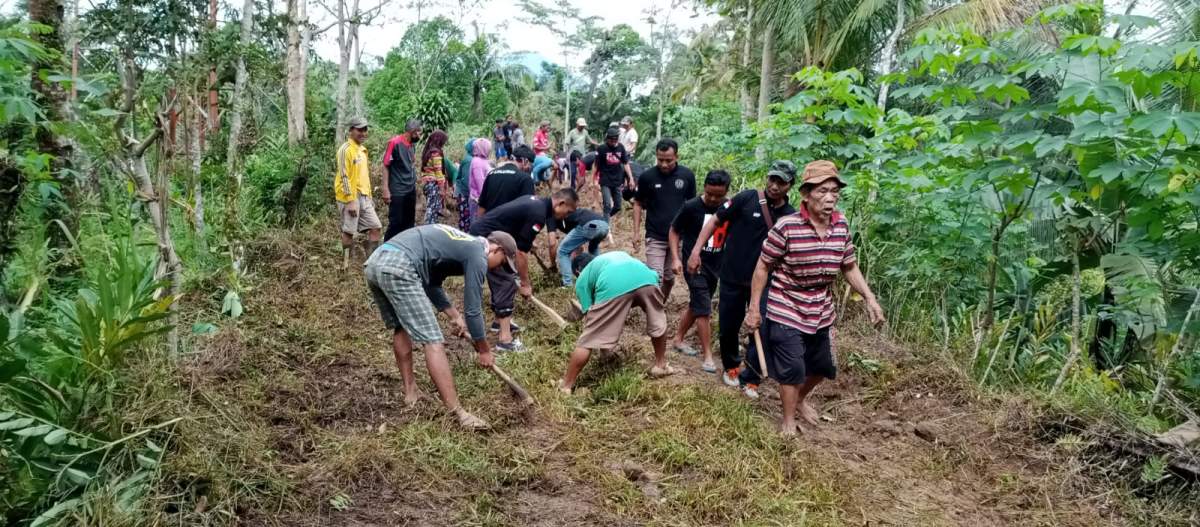 Akses Jalan Tanalum - Gunungwuled Akhirnya Terbuka