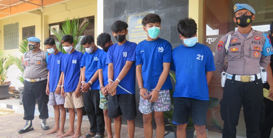 Keluyuran Bawa Sajam, 23 Orang Diamankan dalam Operasi Klitih