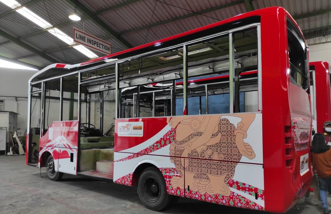 Ini Penampakan Bus BTS di Purwokerto, Siapkan 52 Armada, Launching Akhir Tahun