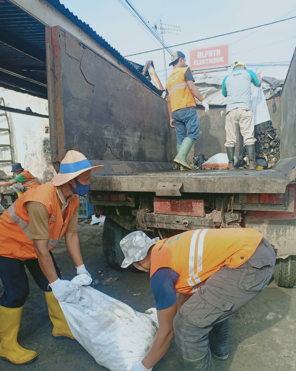 Kebakaran Pasar Sumpiuh, Kerugian Ditaksir Capai Rp 1,1 Miliar
