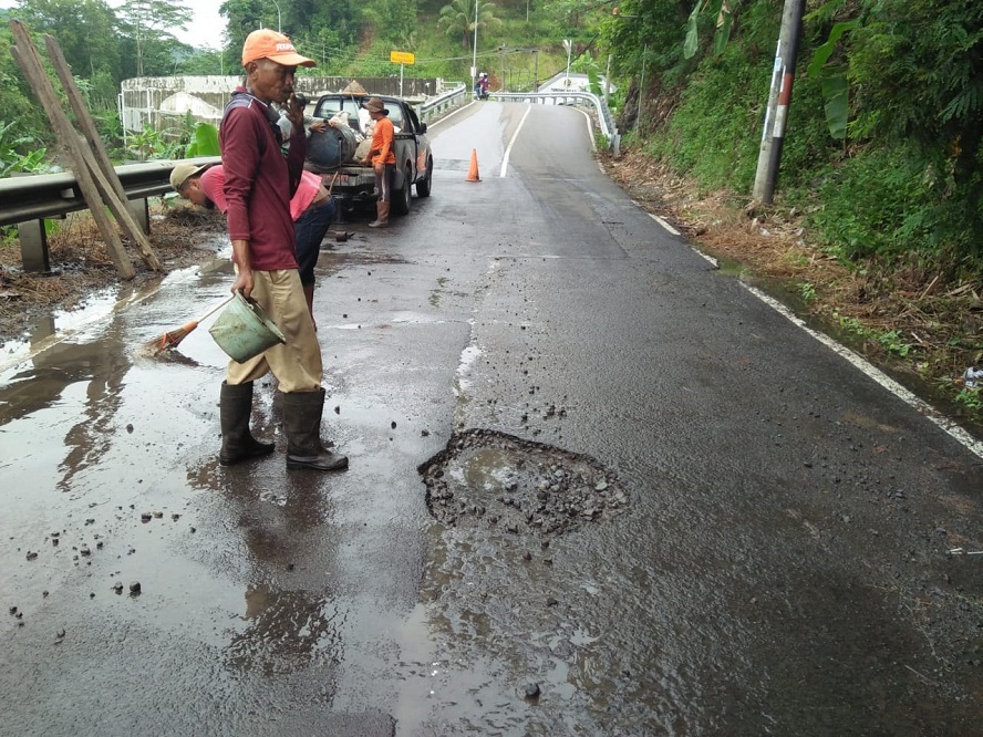 Ini Lima Ruas Prioritas Perbaikan Jalan Jelang Libur Natal dan Tahun Baru di Banyumas