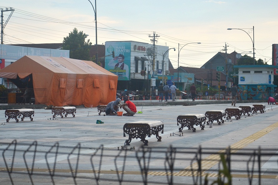 Pembukaan Alun-Alun Purwokerto Tunggu Bupati Banyumas