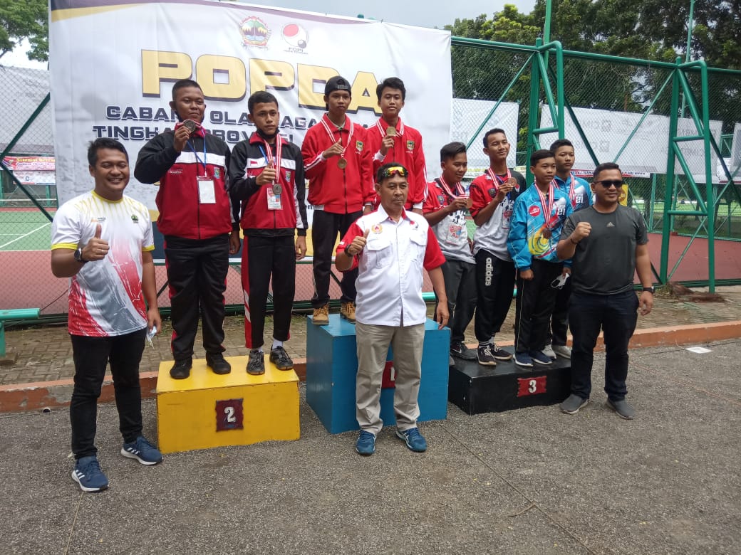 Popda Jawa Tengah Non Virtual, Banyumas Raih 2 Emas, 1 Perak dan 4 Perunggu