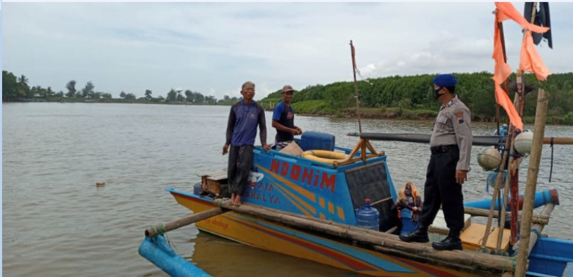 Sat Polairud Polres Kebumen Patroli, La Nina Picu Naiknya Gelombang Laut