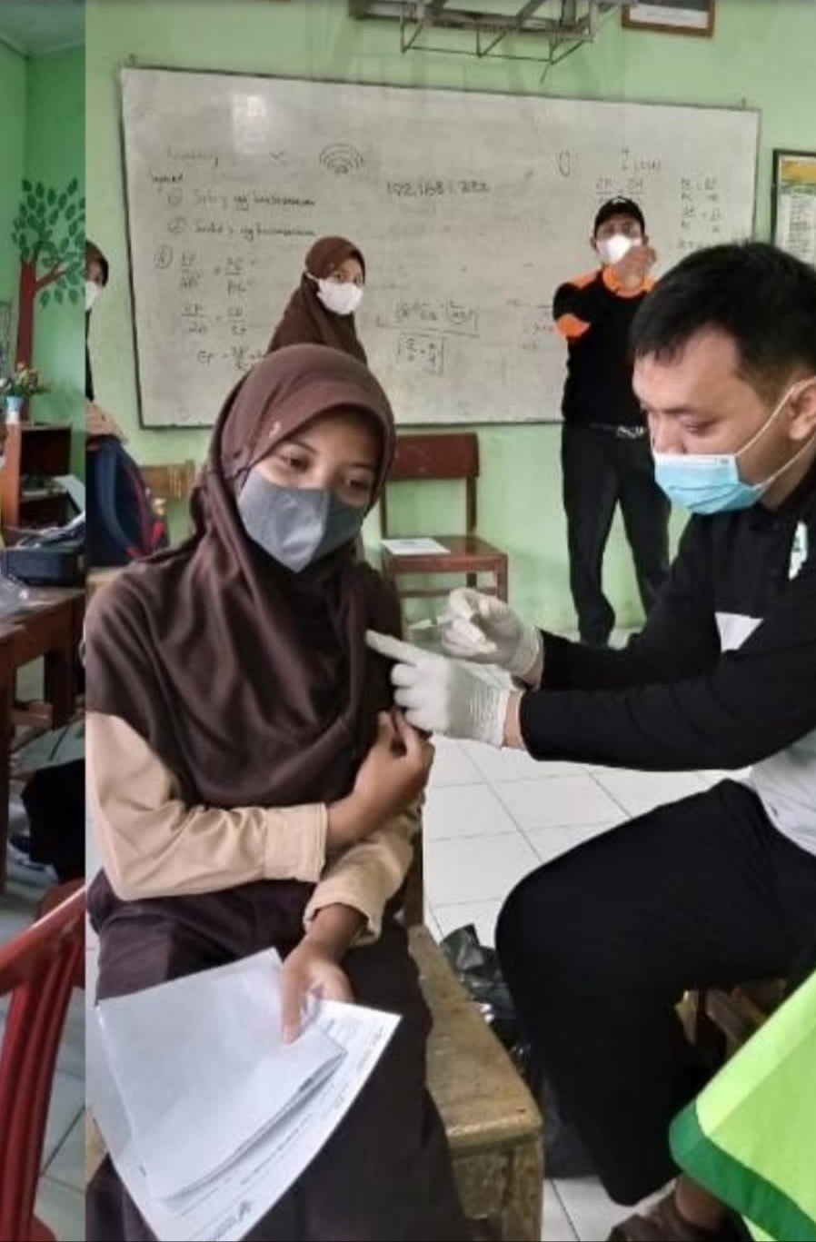 1.400 Siswa Terima Vaksin Dosis Kedua