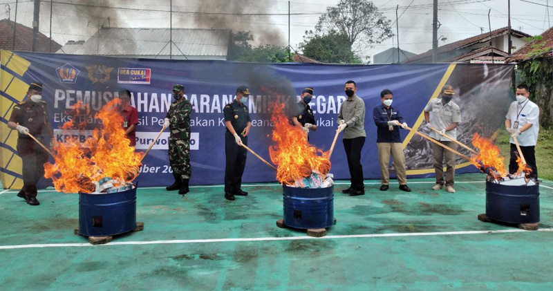 Banyumas Sasaran Empuk Peredaran Rokok Ilegal