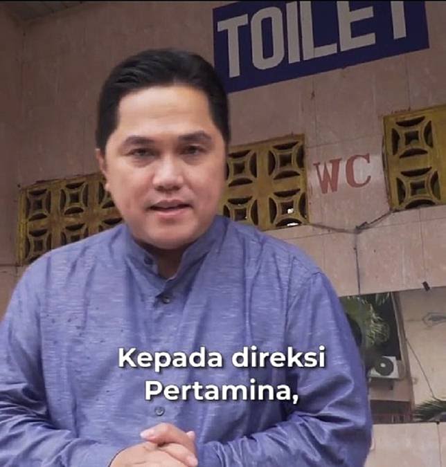 Ke Toilet Spbu Masih Bayar Rp 2000 Erick Thohir Minta Direksi Pertamina Gratiskan Untuk