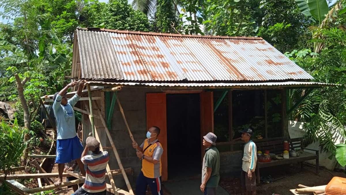 Penerima Bantuan untuk Warga Miskin Ekstrem Tetap Swadaya, Upaya Penanganan RTLH