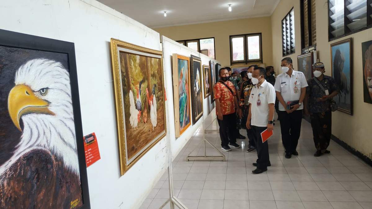 Ada Apresiasi dari Luar Kota dalam Event Pameran Seni Lukis di Purbalingga