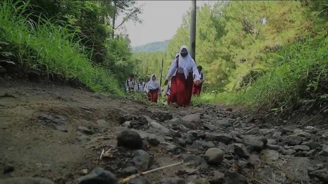 Jalan Kenteng Kecamatan Sempor Rusak Parah, Bakal Diperbaiki Tahun 2023