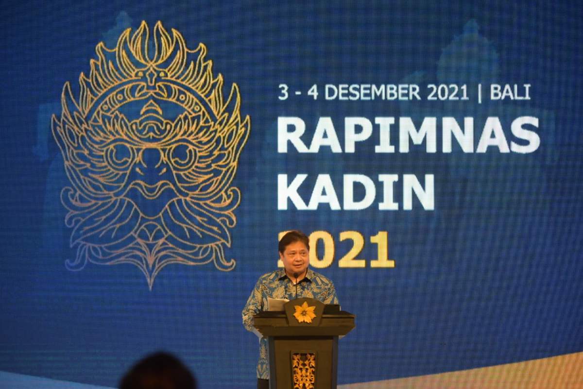 Menko Airlangga Dorong Kadin Indonesia Manfaatkan Momentum Presidensi G20 Indonesia