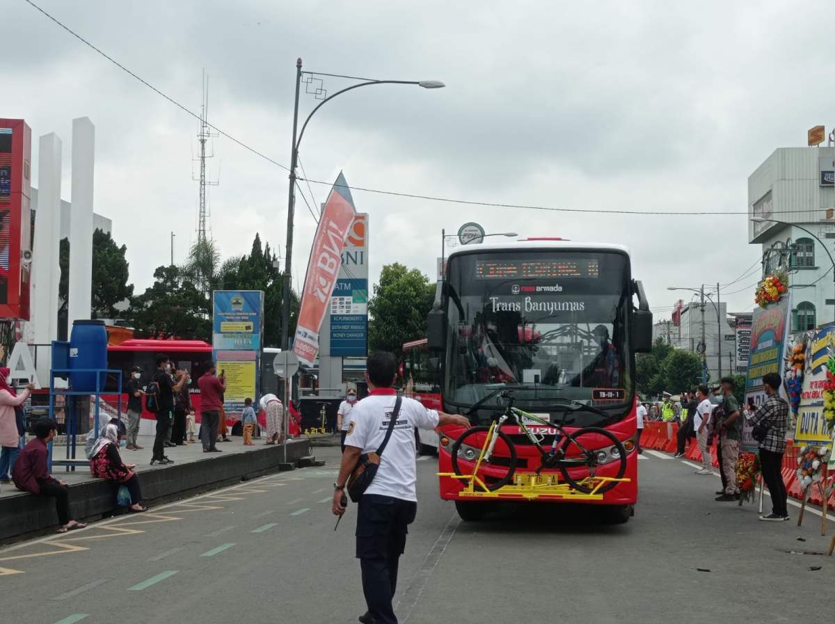 Begini Caranya Naik Trans Banyumas yang Masih Gratis