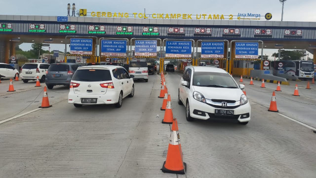 Kendaraan Tinggalkan Jabodetabek Meningkat