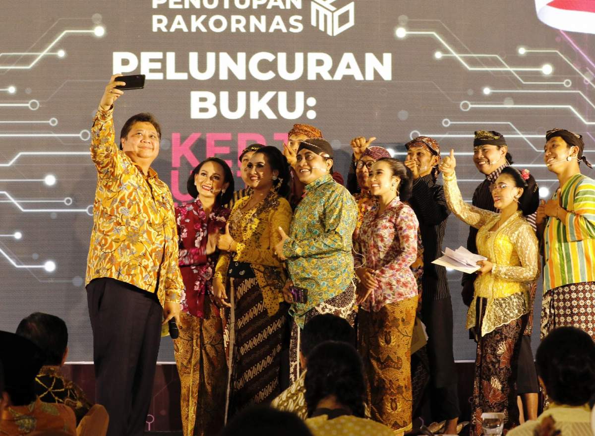 Partai Golkar Launching Buku Airlangga Hartarto “Kerja Untuk Indonesia”
