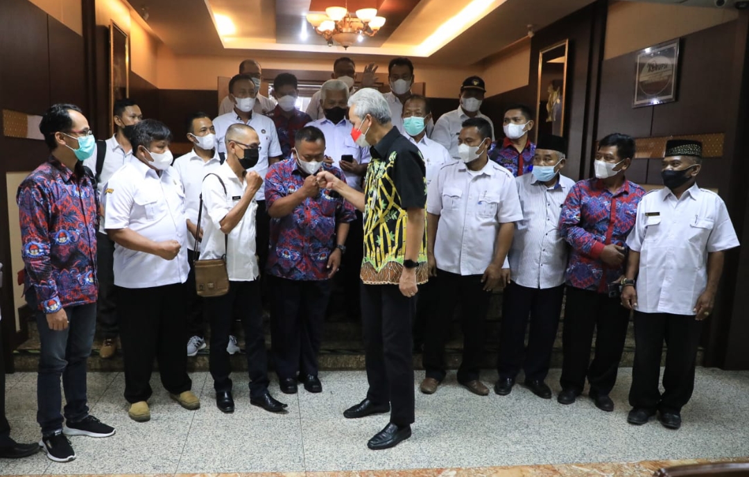 Berpihak Pada Desa, Ganjar Diminta Jadi Pembina PPDI