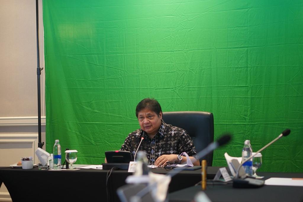 Soal Prokes, Airlangga Pimpin Langsung Rapat Koordinasi Persiapan Muktamar NU ke-34