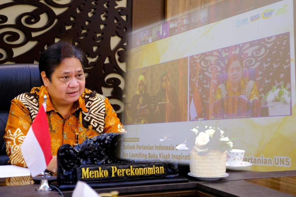 Airlangga Kembangkan Sistem Pangan yang Berkelanjutan, Dorong Peningkatan Peran Sektor Pertanian