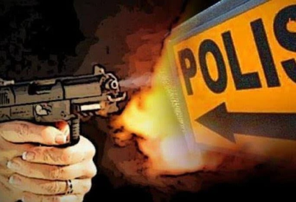 Ada Bentrokan, Pipi Polisi Ditembak Orang Tak Dikenal Hingga Bolong