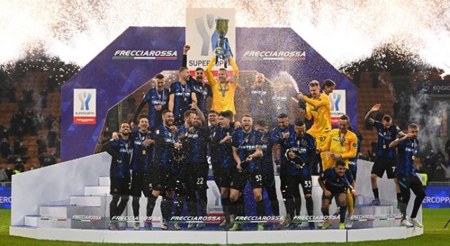 Dramatis, Alexis Bikin Inter Milan Juara Supercoppa Italiana