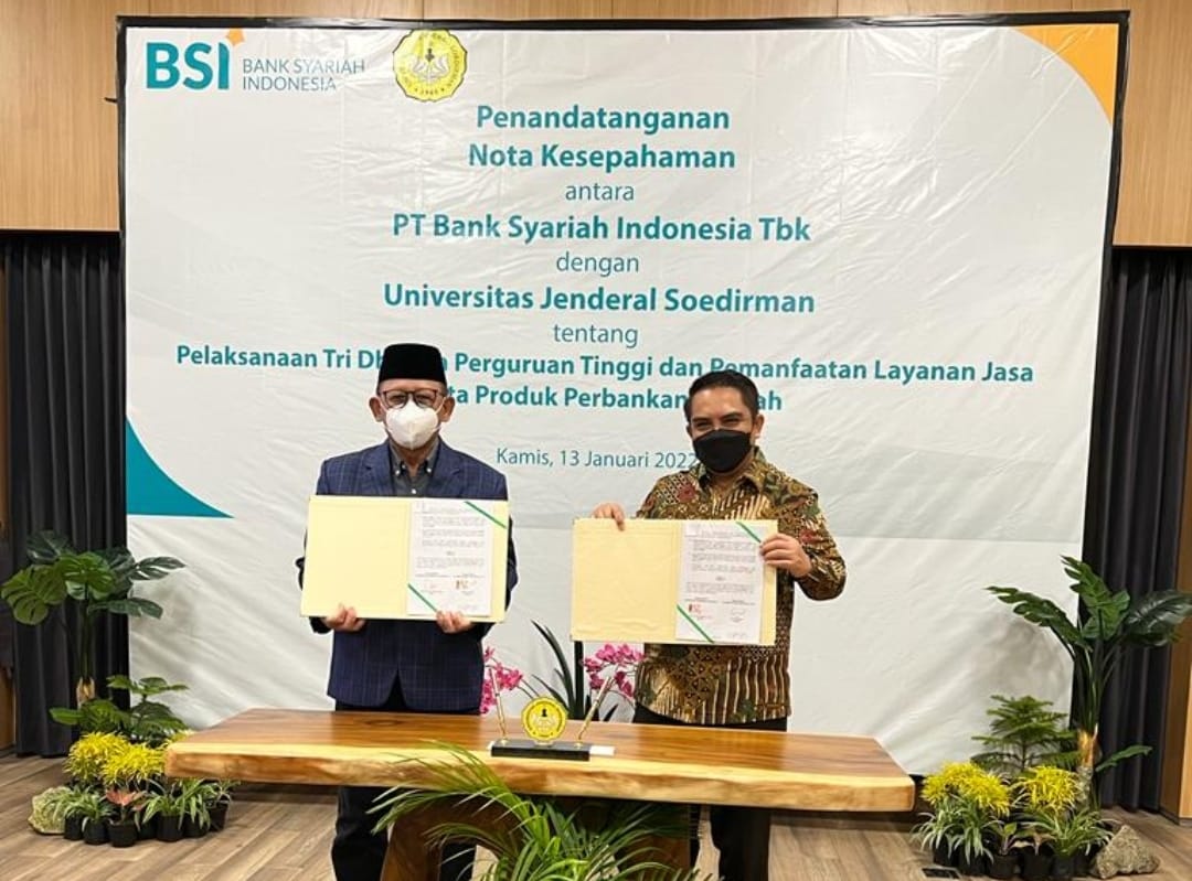 BSI Jajaki Kerjasama dengan Unsoed untuk Tingkatkan Layanan Syariah di Kampus