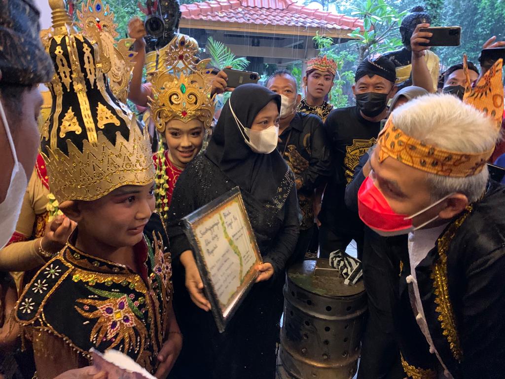 Hadiri Ulang Tahun Mahavihara Mojopahit, Ganjar: Persatuan Indonesia Dimulai Di Sini