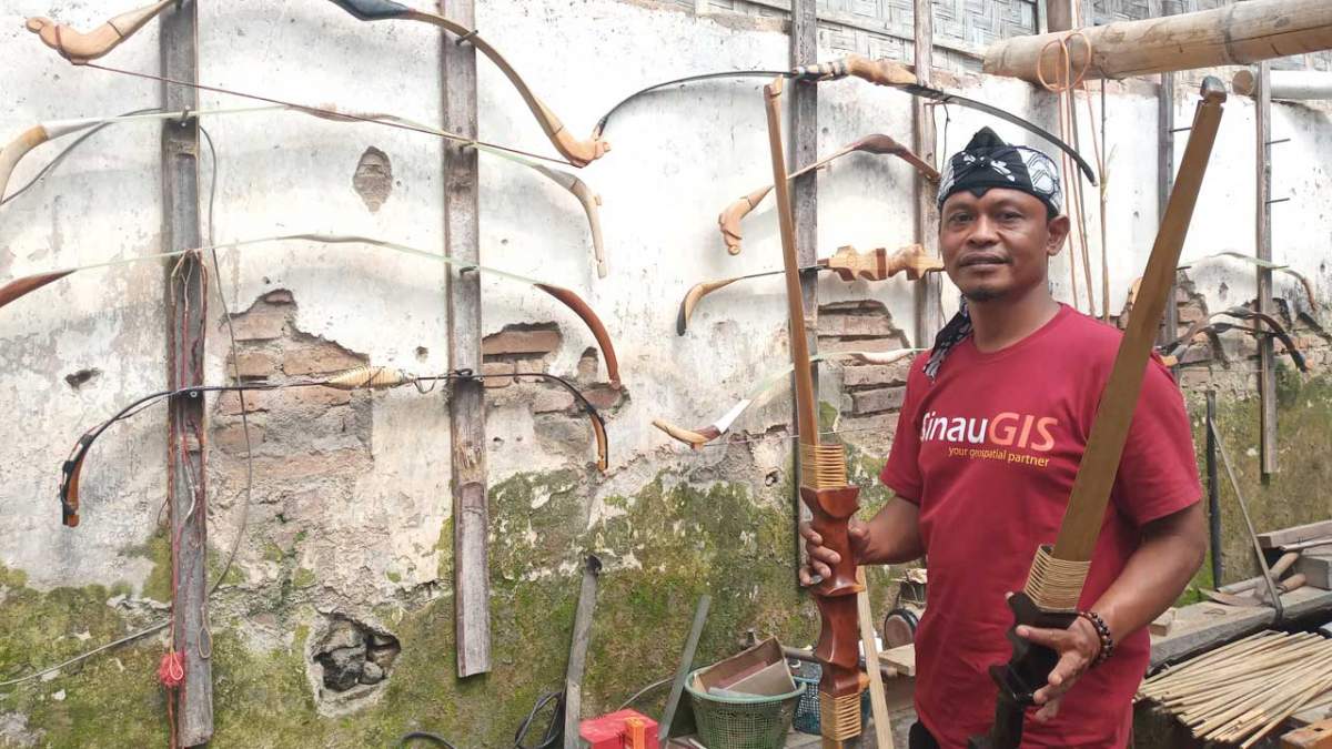 Inspirasi, Triyono Aswad, Dalami Pembuatan Panah lewat Kanal YouTube, Kini Tembus Pasar Nusantara