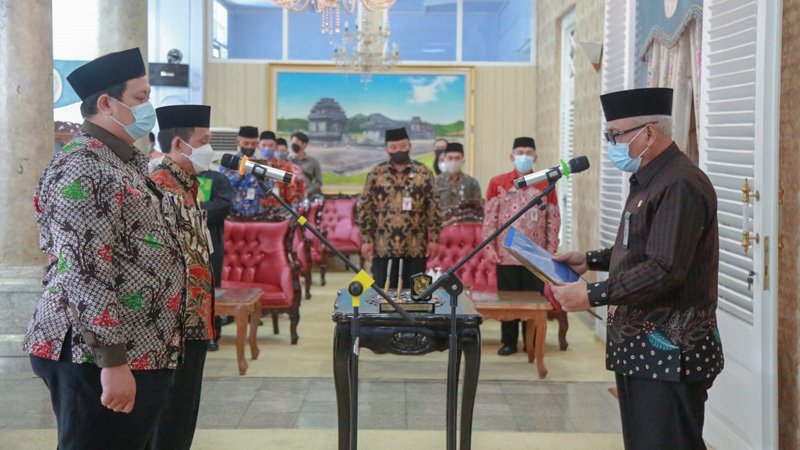 Kepala Dinsos PPPA dan Sekwan Banjarnegara Dilantik