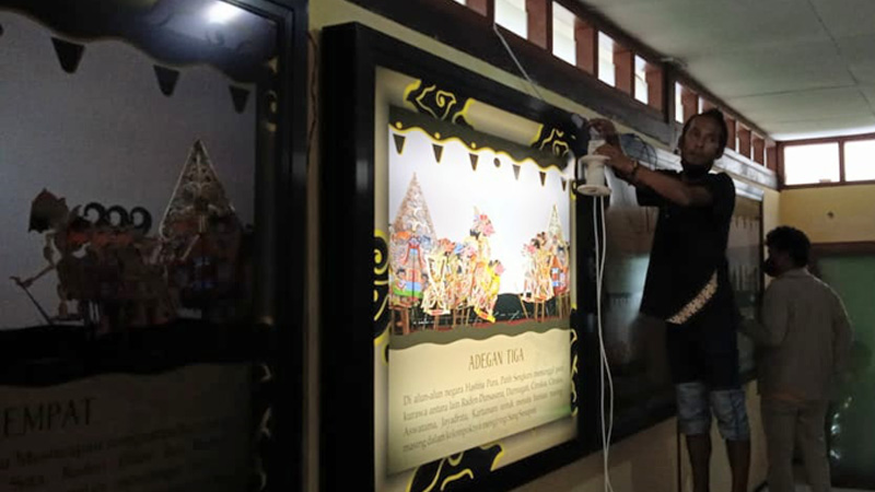 Inovasi di Awal Tahun, Museum Wayang Banyumas Siapkan Display Baru