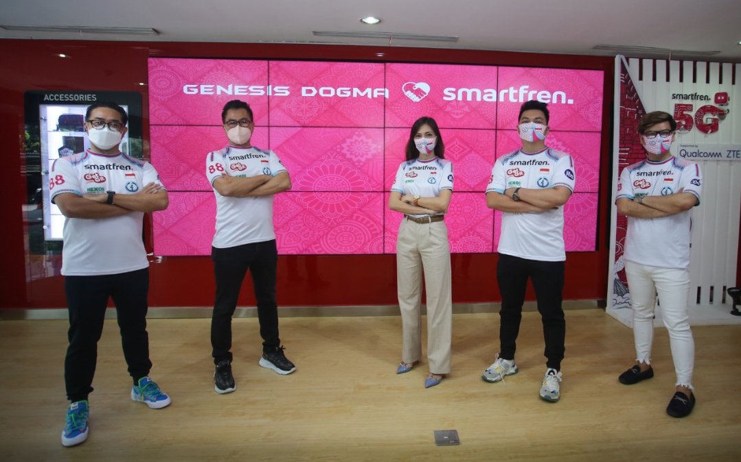 Kembangkan Potensi Esports, Smartfren jadi Sponsor Utama Tim Genesis Dogma