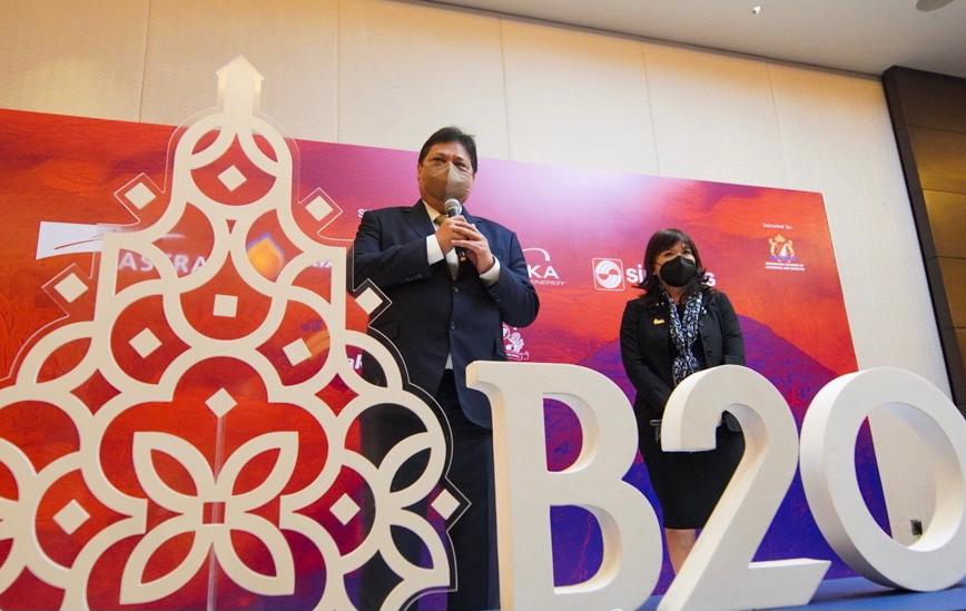 Menko Airlangga dalam B20 Inception Meeting, Tekankan Perlunya Komunikasi Strategi Global untuk Memastikan Aks