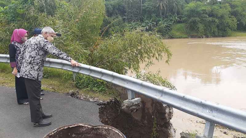 Mitigasi Bencana di Purbalingga, BPBD Kembali Siapkan Rumput Vetiver