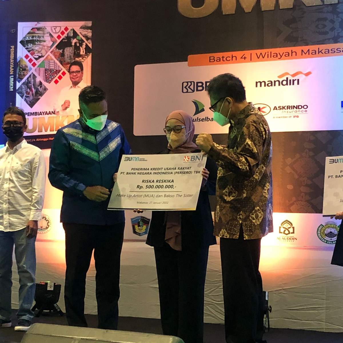 Pemerintah Dukung Pemberdayaan UMKM Melalui Peningkatan Porsi Kredit UMKM