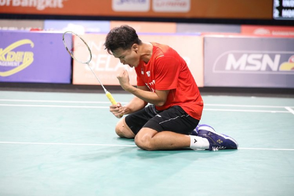 Badminton Asia Team Championship 2022, Christian Adinata Main Heroik, Jadi Penentu Kemenangan Indonesia vs Kor