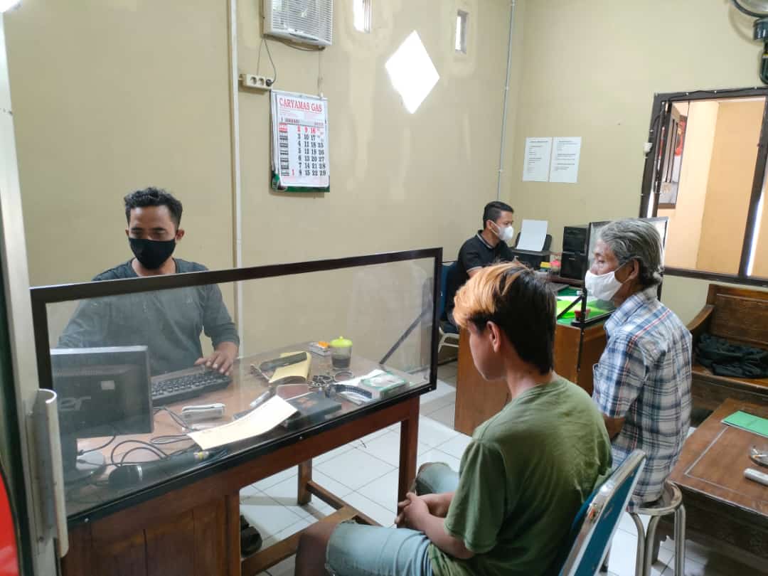 Dua Pencuri Kabel Pompa Air Sepanjang 150 Dibekuk di Kemranjen