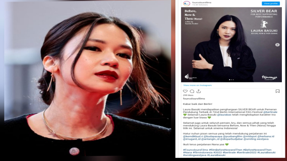 Laura Basuki Raih Silver Bear Pemeran Pendukung Terbaik di Festival Film Berlin 2022