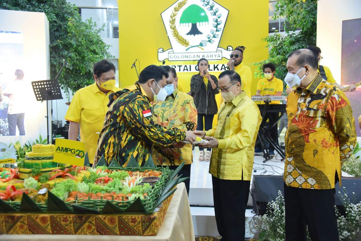 HUT ke-20 AMPG, Ketum Airlangga Hartarto: Segera Susun Program Pemenangan Golkar