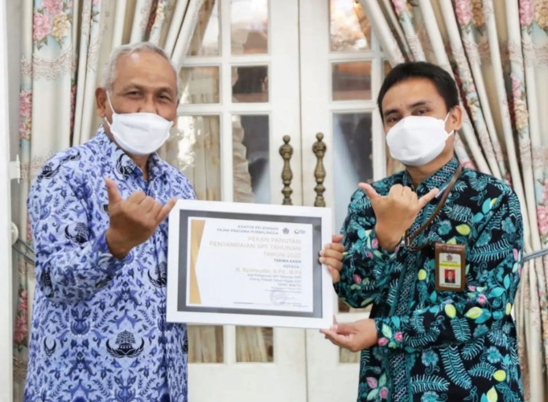 Plh Bupati Banjarnegara Lebih Awal Sampaikan SPT Tahunan