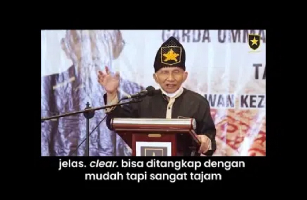 Ambisi Amien Rais Jadi Presiden Tak Sampai, Kini Promosikan Menantu Jadi Capres, Netizen Mem-Bully