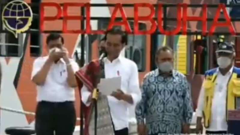 Viral Jokowi Pidato, Luhut Teleponan, Komentar Netizen: Bosnya Siapa Dulu, The Real Lord