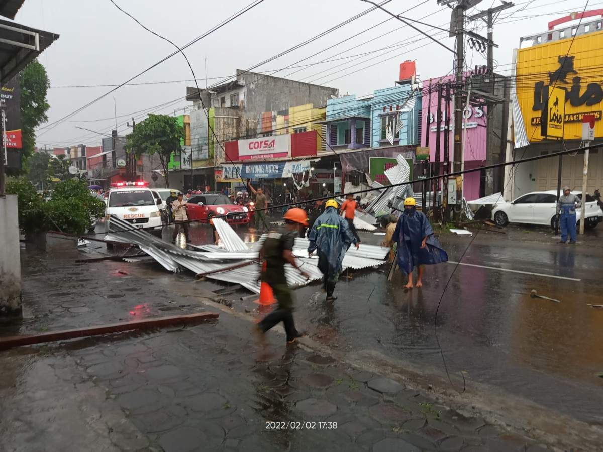 Begini Penjelasan BPBD Banyumas, Soal Potensi Prakiraan Cuaca Ekstrem Hingga Akhir Bulan Ini