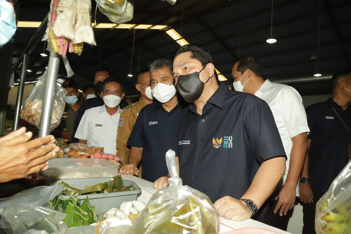 Erick Thohir: Pemberdayaan UMKM BRI Jadi Lokomotif Ekonomi Pro-Rakyat