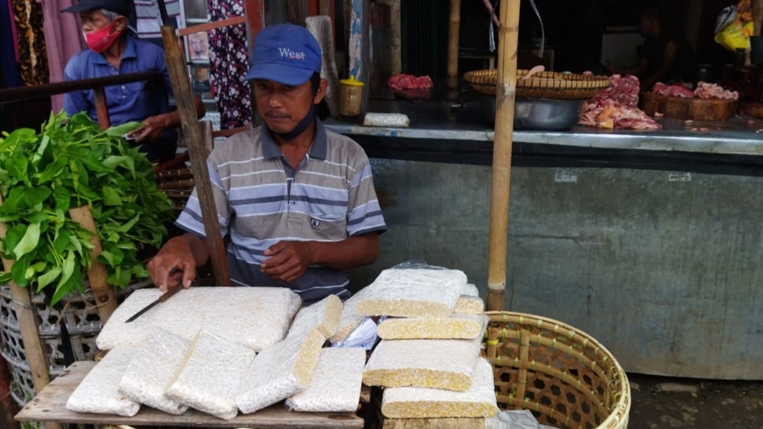 Harga Kedelai Naik di Pasar Wage Purwokerto, Kerek Naik Harga Tempe di Pasaran