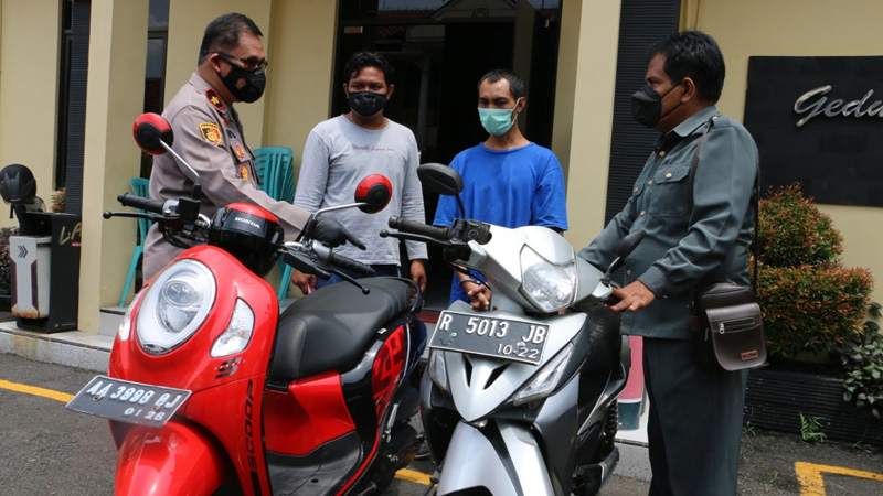 Warga Jakarta Nyolong Motor di Kebumen