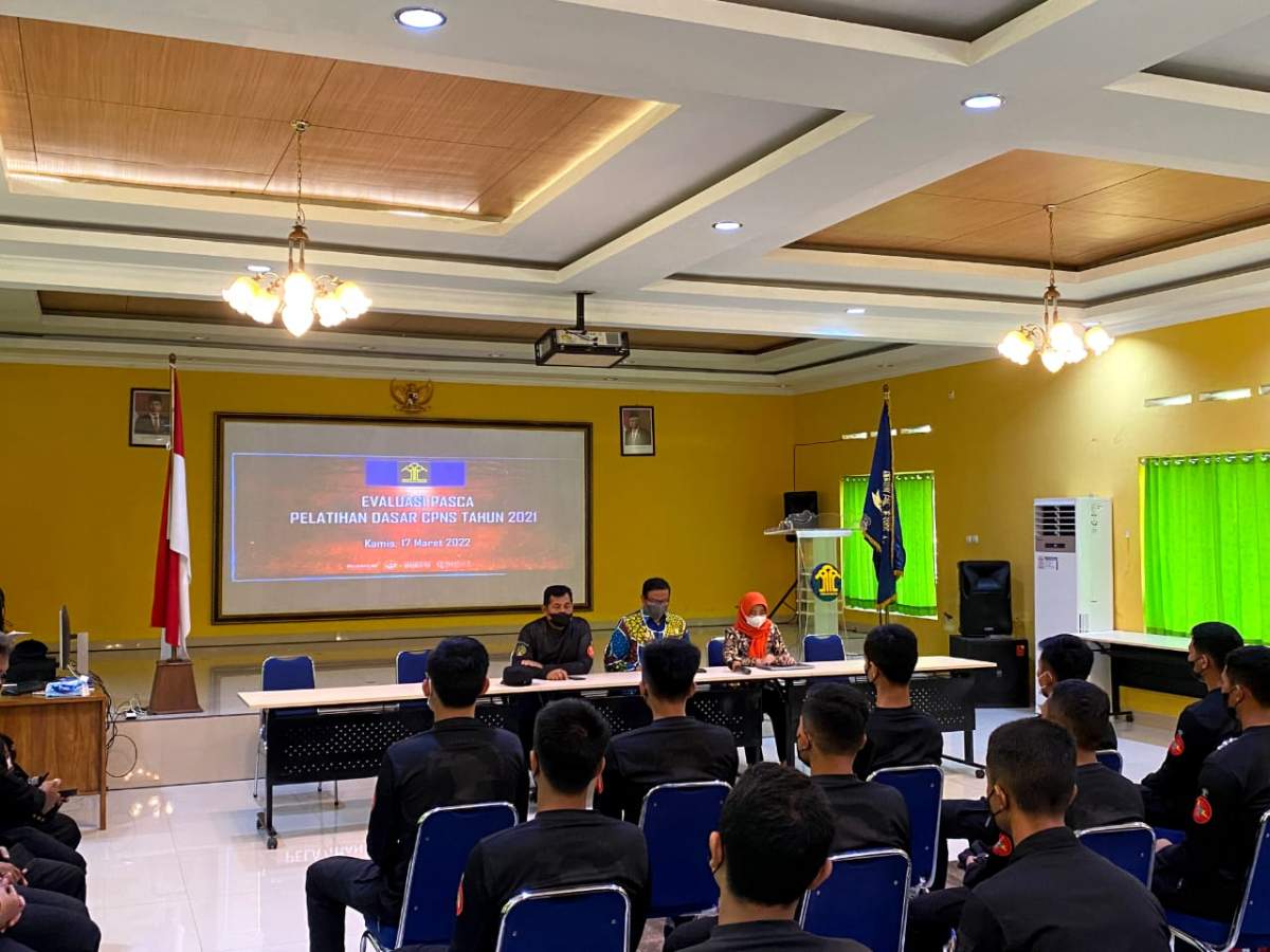 Pelaksanaan Evaluasi Pasca Pelatihan Dasar CPNS 2019 di UPT Nusakambangan